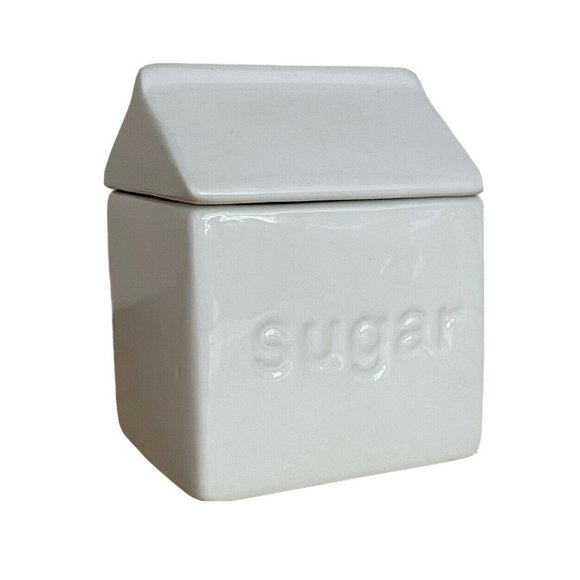 Cordon Bleu Other - Cordon Bleu BIA White Porcelain Kitchen Sugar Bowl